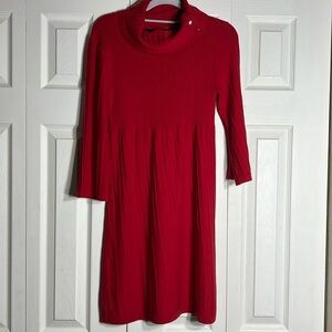 Style & Co Red Sweater Dress